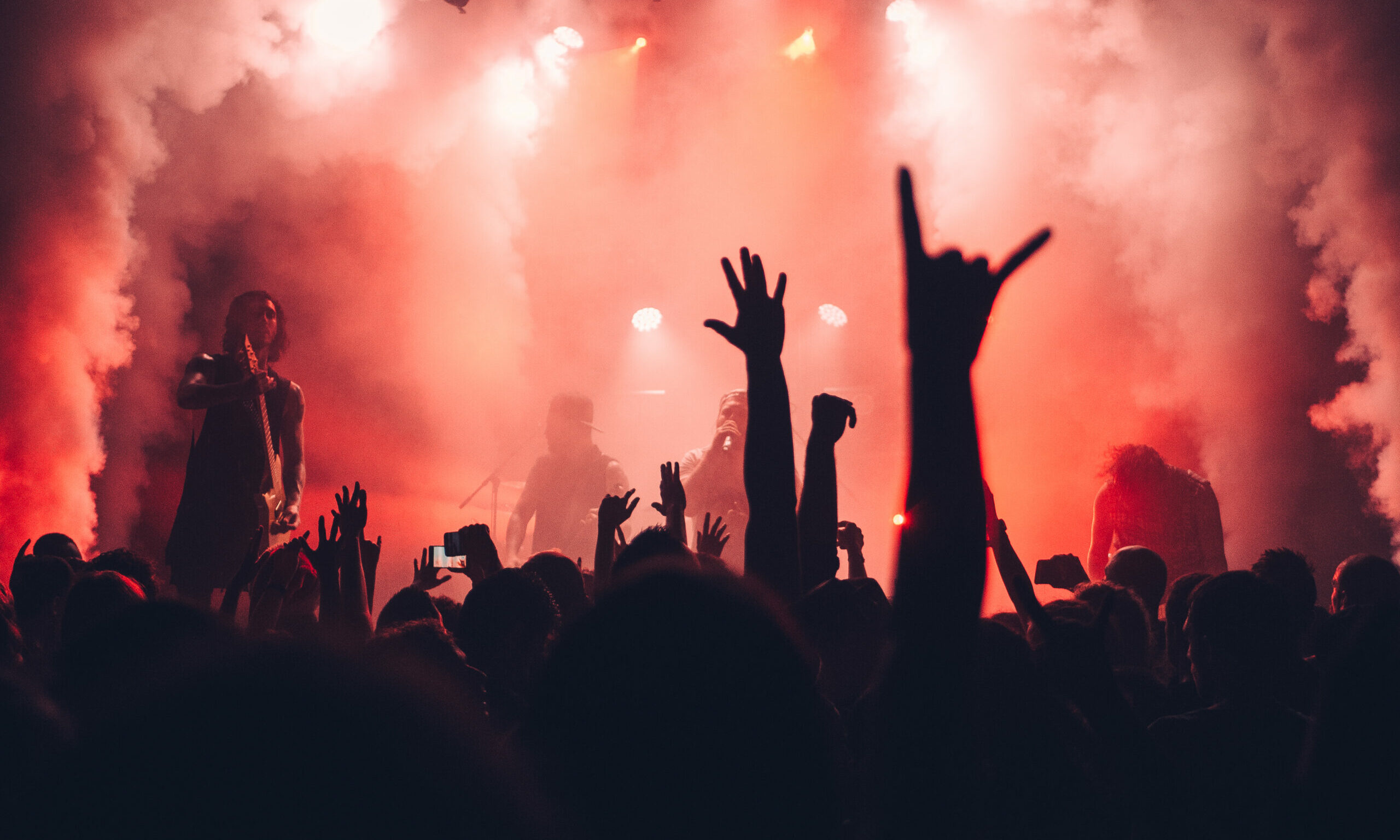 People in concert