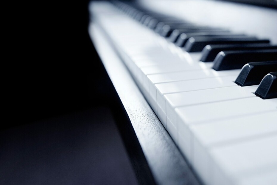 piano, music, still life